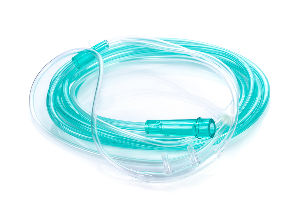 สายให้ออกซิเจนทางจมูก (Nasal Cannula)